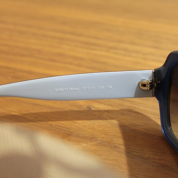 COACH EMMA DESIGNER HC8001 5056/11 BLUE EYEGLASSES FRAMES 57-17-135 - Picture 6 of 11